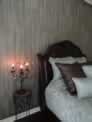 Guest Bedroom Silver and Green Faux Finish